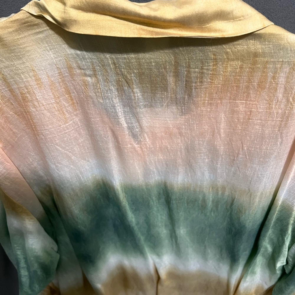 Refinity Women's Multicolor Button-Up Blouse - Picture 4 of 4